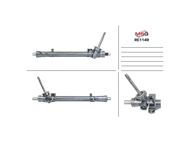 Listwa kierownicza (maglownica) RE114R MSG Rebuilding