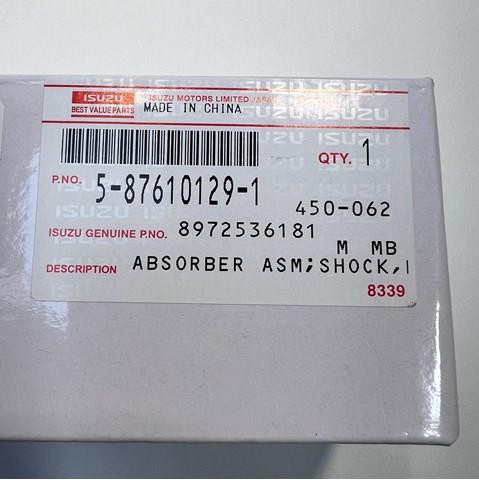 Do koszyka 5876101291 Isuzu Amortyzator przedni