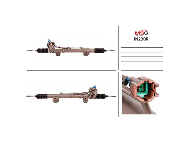 IN215R MSG Rebuilding listwa kierownicza (maglownica)