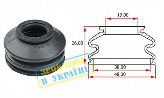 Silentblock przedniego wahacza dolnego BG0170 Belgum