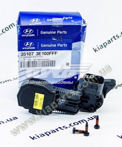 Do koszyka Czujnik położenia przepustnicy (potencjometr) Hyundai Santa Fe II CM