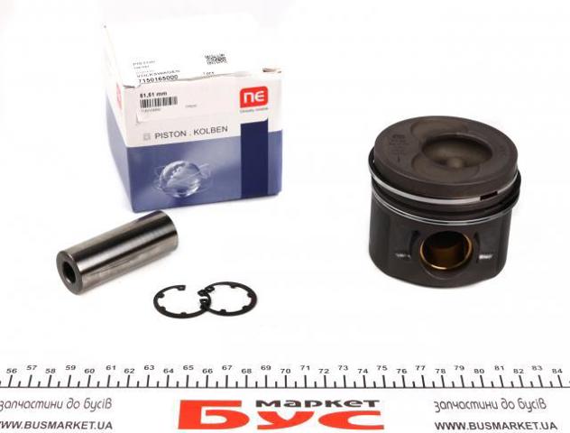 Do koszyka 130050001621 NE/NPR Tłok, komplet na 1 cylinder, 2. naprawa (+0,50)