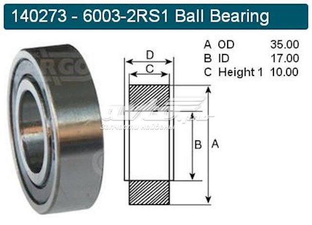 Do koszyka 270600H070 Toyota Alternator