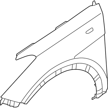 Błotnik przedni prawy Hyundai/Kia 66320B8000 cena, od 887,88 USD