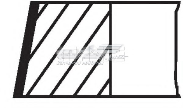 Pierścienie tłokowe na 1 cylinder, STD. Mahle Original 028RS001260N0 cena, od 23,15 USD