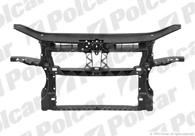 957904 Polcar Osłona chłodnicy kompletna (panel mocowania reflektorów)