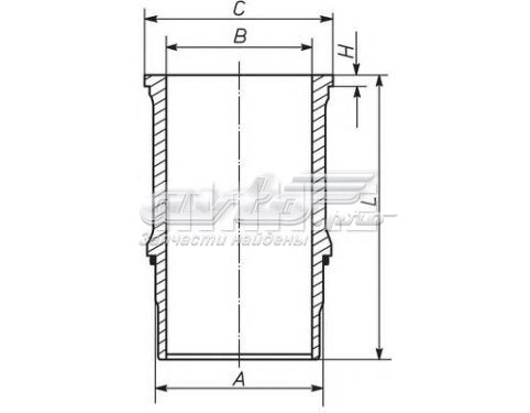 Tuleja tłoka Mahle Original 227WN6701
