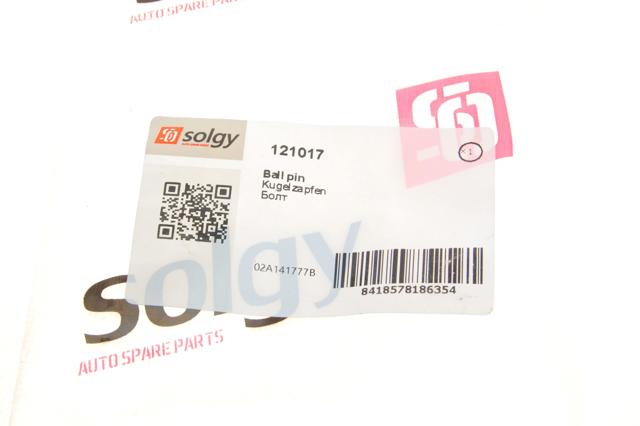 Oś widełek sprzęgła Solgy 121017 cena, od 7,70 USD