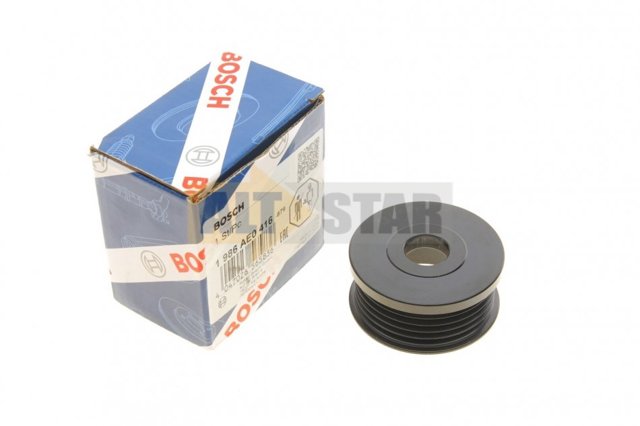 Koło pasowe alternatora Bosch 1986AE0416 cena, od 8,34 USD