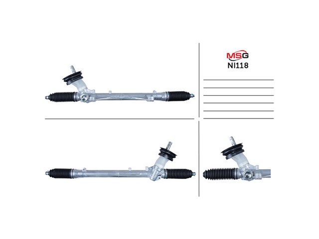 Listwa kierownicza (maglownica) NI118 MSG