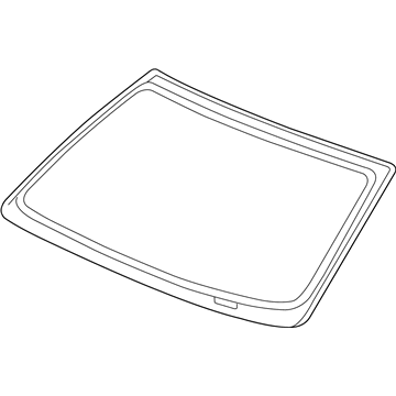 68104203AD Chrysler Szyba przednia