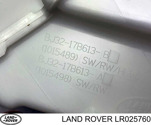 Zbiorniczek spryskiwacza szyb Land Rover LR025760 cena, od 61,36 USD