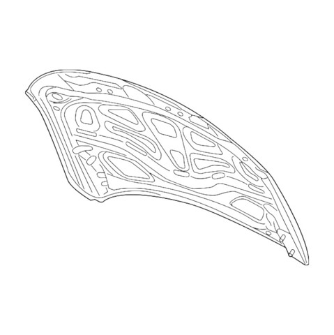 Maska silnika 30823127 AND