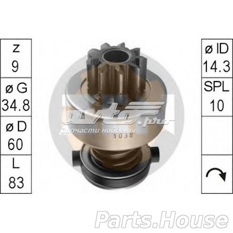 ZN1038 ZEN Bendiks rozrusznika