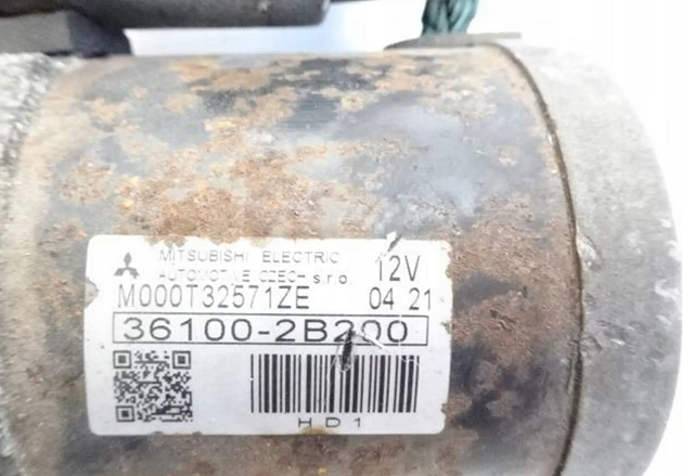Do koszyka M000T32571ZE Mitsubishi Rozrusznik