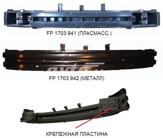 Wzmocnienie zderzaka przedniego FPS FP1703941P cena, od 67,10 USD