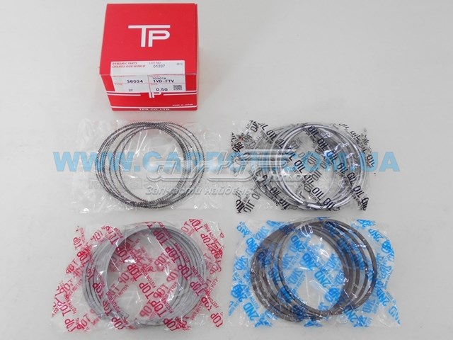 Do koszyka 36034050 TPR Tłok, komplet na 1 cylinder, 2. naprawa (+0,50)