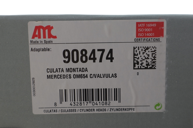  Głowica cylindrów Mercedes E 