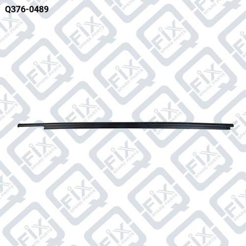 Listwa ochronna szyby opuszczanej drzwi przednich lewych Q3760489 Q-fix