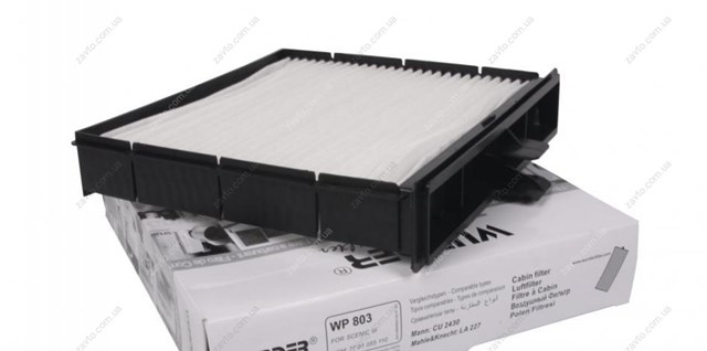 Filtr kabiny Wunder WP803