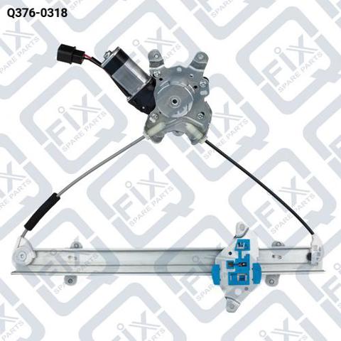 Mechanizm podnoszenia szyby drzwi przednich prawych Q-fix Q3760318 cena, od 52,90 USD