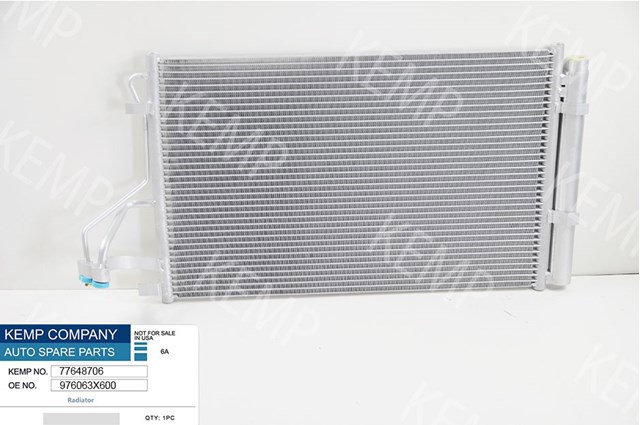 976063X601 Hyundai/Kia Chłodnica klimatyzacji