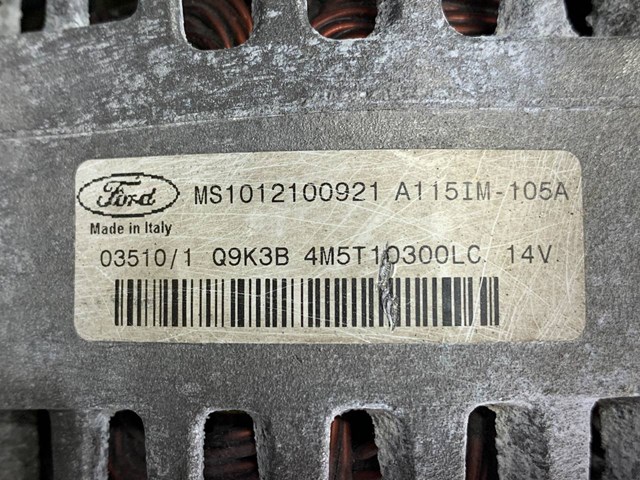 MS1012100921 Ford alternator