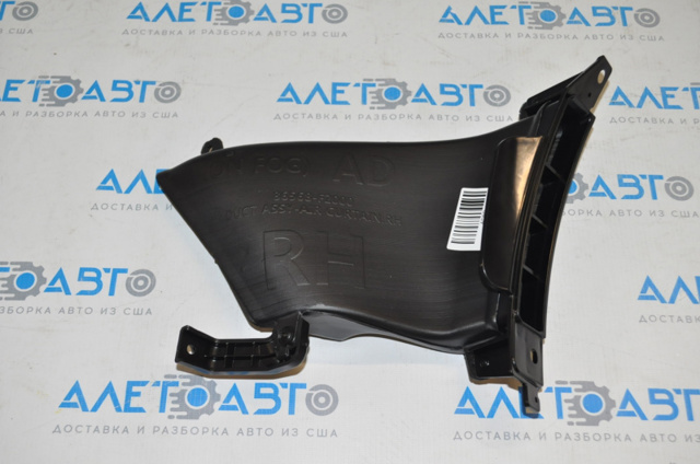 Deflektor przedniego zderzaka prawy Hyundai/Kia 86568F2000
