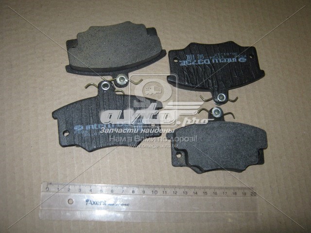 Klocki hamulcowe przednie tarczowe Intelli D373E cena, od 21,72 USD