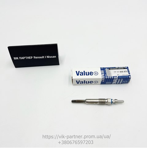 Świeca żarowa 7711948570 Renault (RVI)