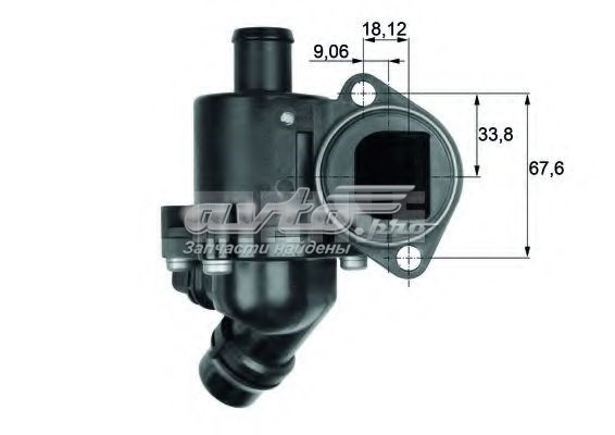 Do koszyka TM3100 Mahle Original Obudowa termostatu