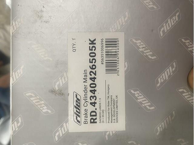 Główny cylinder hamulców Rider RD4340426505K