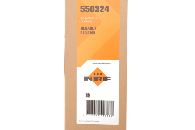 Do koszyka 550324 NRF Chłodnica silnika
