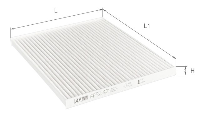 Filtr kabiny Alpha Filter AF5147 cena, od 7,71 USD