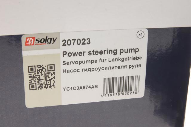 207023 Solgy Pompa wspomagania hydraulicznego kierownicy