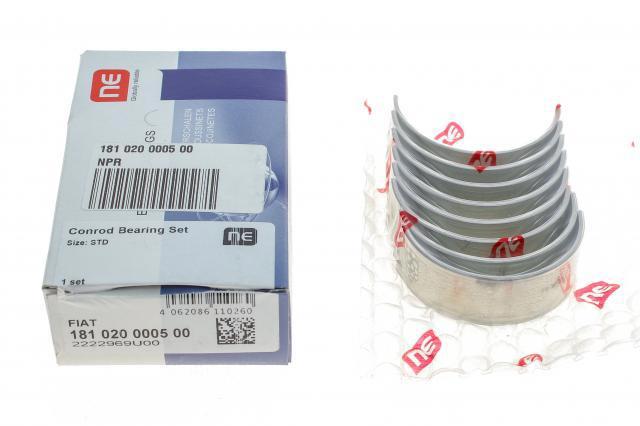 Panewki korbowodowe wału korbowego, zestaw, standardowe (STD) 181020000500 NE/NPR