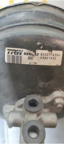 Wzmacniacz próżniowy hamulców Renault (RVI) 8200116384 cena, od 88,57 USD