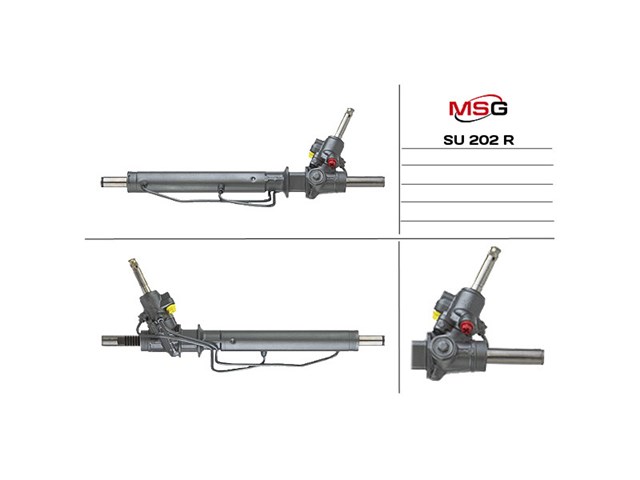 Listwa kierownicza (maglownica) MSG SU202R cena, od 358,56 USD