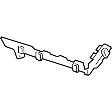 5257606140 Toyota Wspornik zderzaka tylnego lewy zewnętrzny