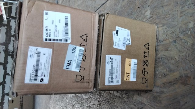 Wał korbowy silnika 231112G230 Hyundai/Kia