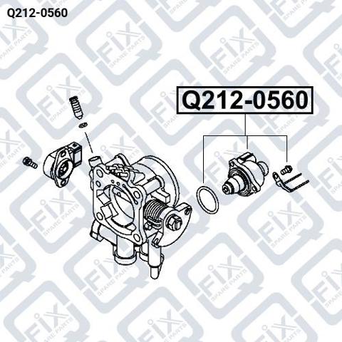 Regulator biegu jałowego Mitsubishi Space Star 