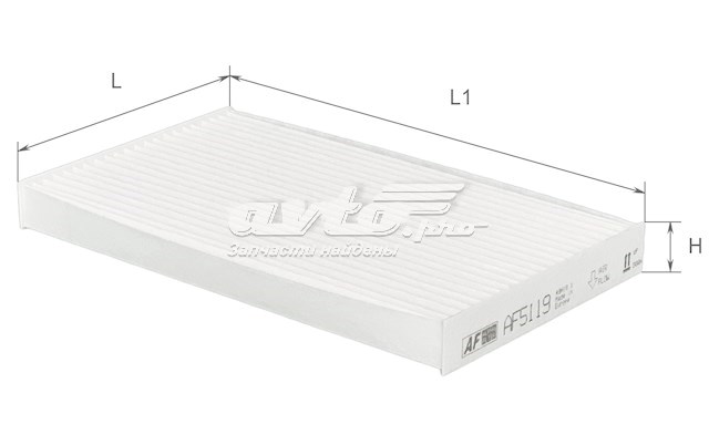 Filtr kabiny Alpha Filter AF5119