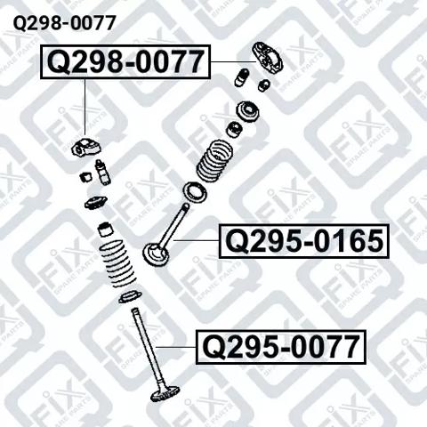 Q2980077 Q-fix Dźwigienka zaworowa