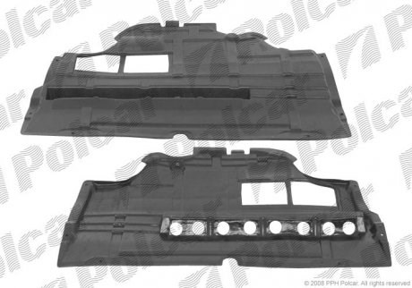 Osłona silnika, miski (przedziału silnika) Polcar 6026345 cena, od 48,27 USD