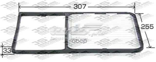 Filtr powietrza JS Asakashi A1016