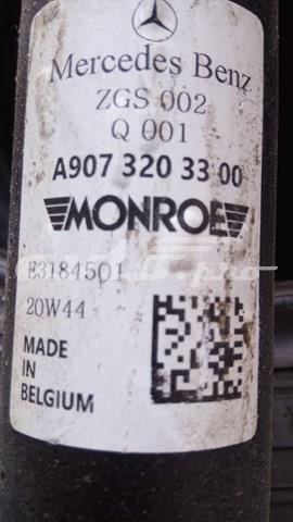 Do koszyka A9073203300 Mercedes Amortyzator tylny