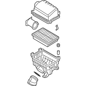 28110F2400 Hyundai/Kia obudowa filtra powietrza