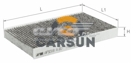 Filtr kabiny Alpha Filter AF5018A