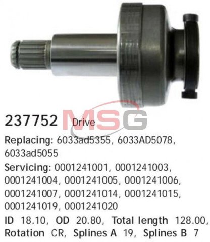 Do koszyka 237752 Cargo Bendiks rozrusznika