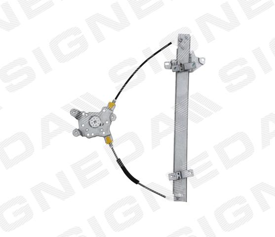 Mechanizm podnoszenia szyby drzwi przednich lewych Signeda MX11071L cena, od 37,08 USD